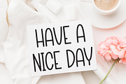 Happy School | Script Font, a Script Font by Scratchones (Thumbnail 3 of 8)