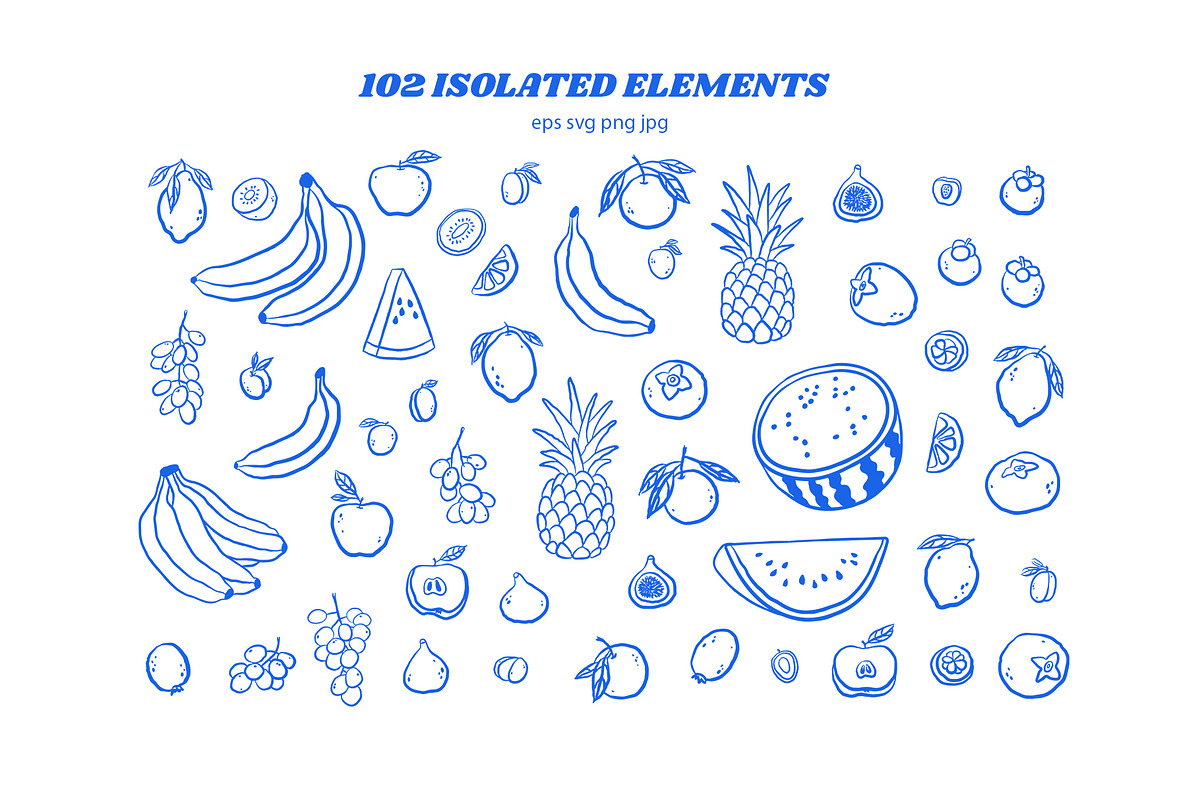 Fruit collection, a Food Illustration by Sweet Corner (Photo 4 of 8)