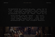 Kingvoon Medieval Business Font, a Serif Font by Creatype Studio (Thumbnail 2 of 10)