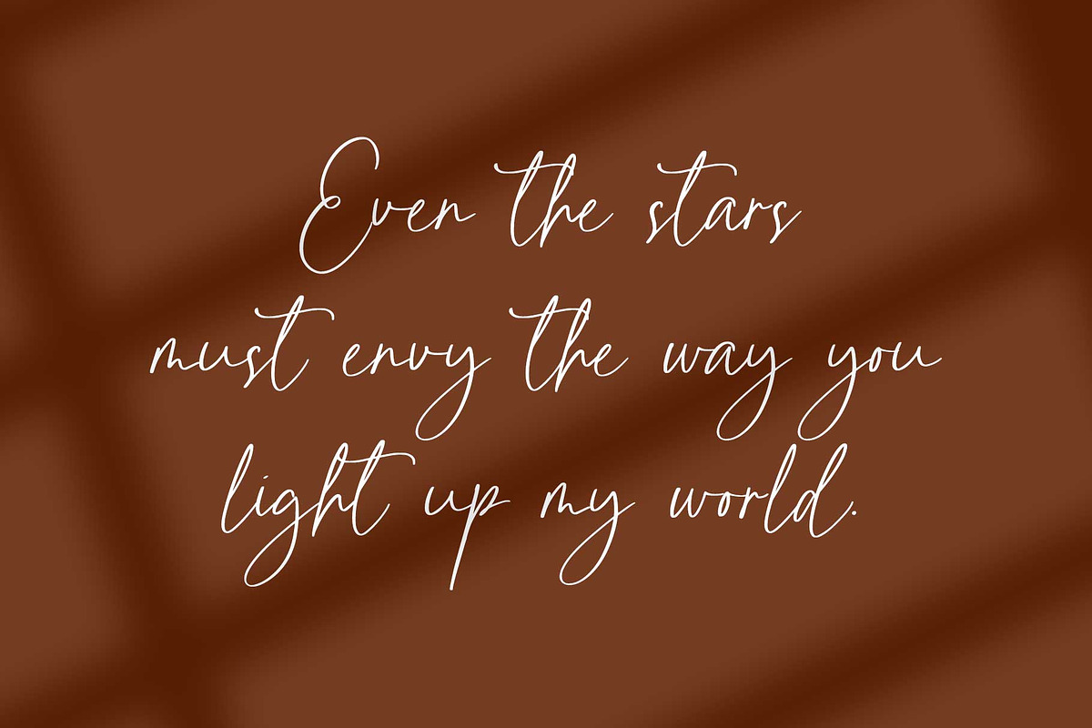 Rainylight - Handwriting Script, a Script Font by Arterfak Project (Photo 12 of 13)
