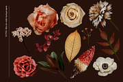 Isolated real flowers clipart set, an Object Graphic by The Graphic Parade (Thumbnail 5 of 14)