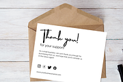 Business Thank You Card (Digital), a Stationery Template by Zqdo (Thumbnail 1 of 3)