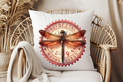 Dragonfly Postage Stamps Clipart, an Illustration by Pixels.Craft (Thumbnail 4 of 7)