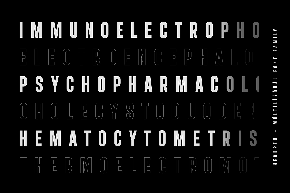 Headpen Cyrillic & Greek Typeface, a Sans Serif Font by alpercakici (Photo 13 of 15)