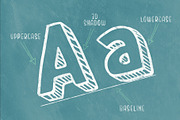 Chalk and Friend, a Font by alit design (Thumbnail 4 of 18)