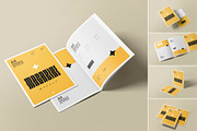 Saddle Stitch Magazine Mockup, a Product Mockup by MockupCraft (Thumbnail 1 of 7)