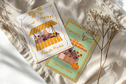 Autumn farm market Postcards Clipart, a Person Illustration by Carpet Tapete Pretzel (Thumbnail 8 of 11)