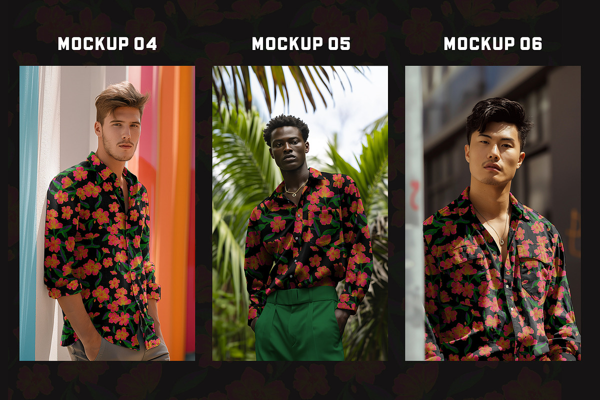 Men shirt mockup bundle - 06 files, a Shirt Mockup by Apparel Mockups (Photo 3 of 4)