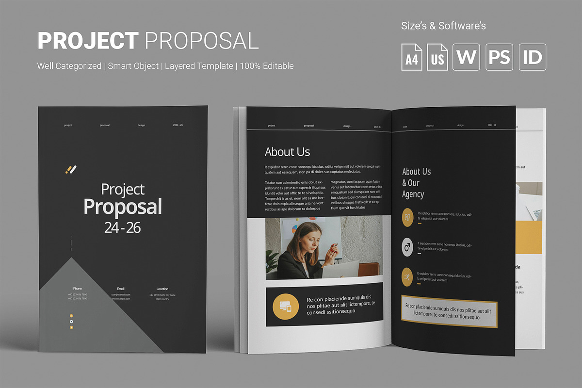 Project Proposal Brochure Template