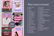Coaching Instagram Canva Templates, a Social Media Template by Warmsoulgallery (Thumbnail 3 of 11)