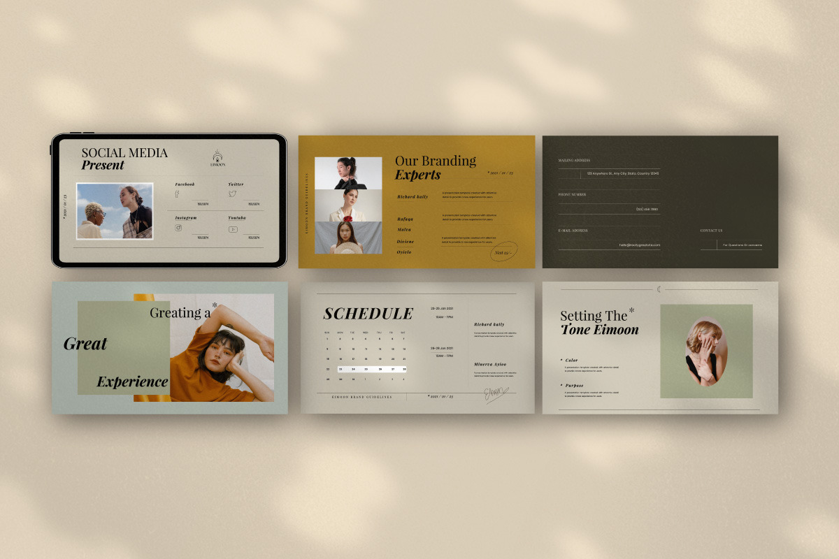 Eimoon - Brand Google Slide, a Presentation Template by Dirtytemp Studio (Photo 6 of 11)