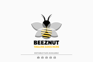 Bezznut Simple Mascot Logo, a Branding & Logo Template by Artnivora.Std