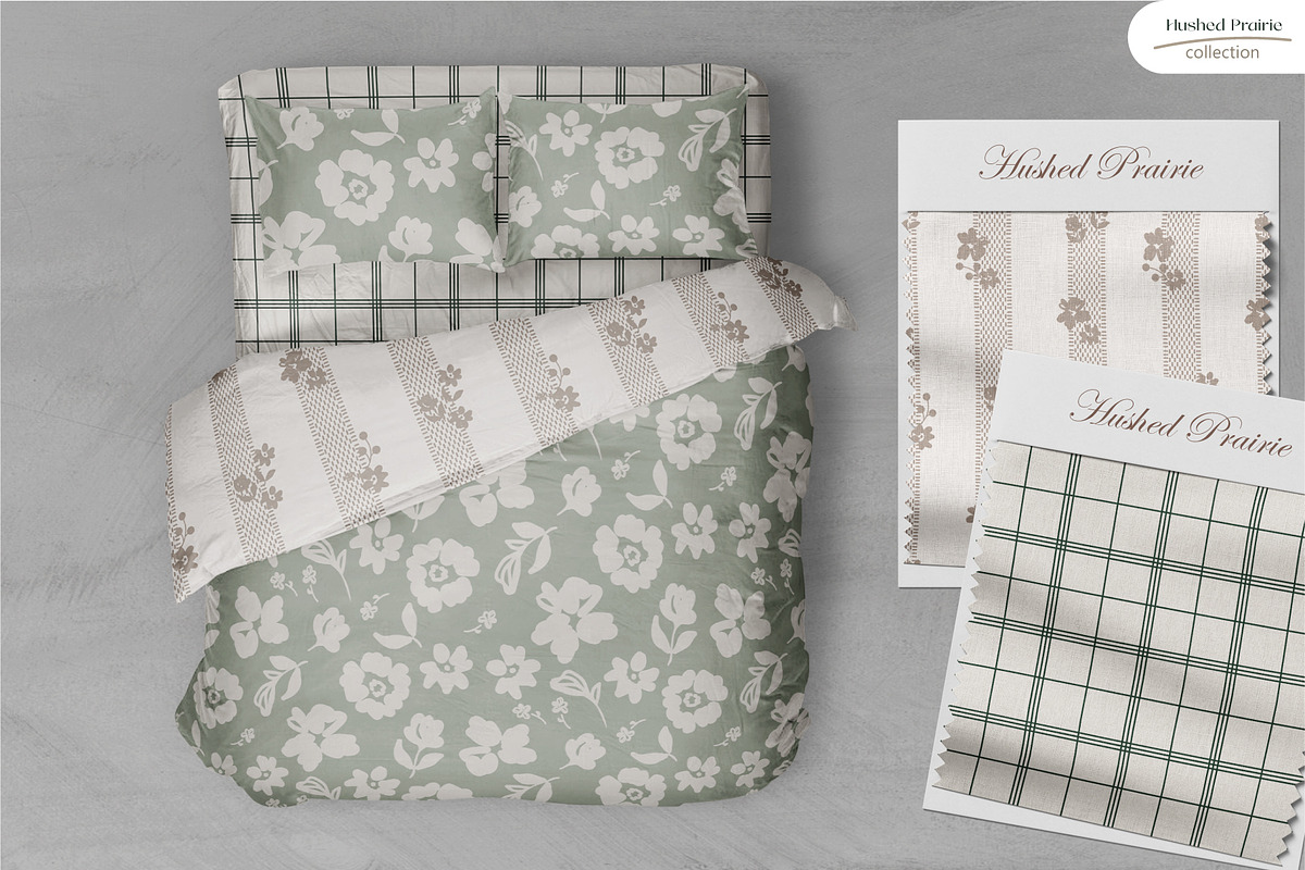 Hushed Prairie - Seamless Patterns, a Pattern Graphic by InaCorart (Photo 3 of 8)