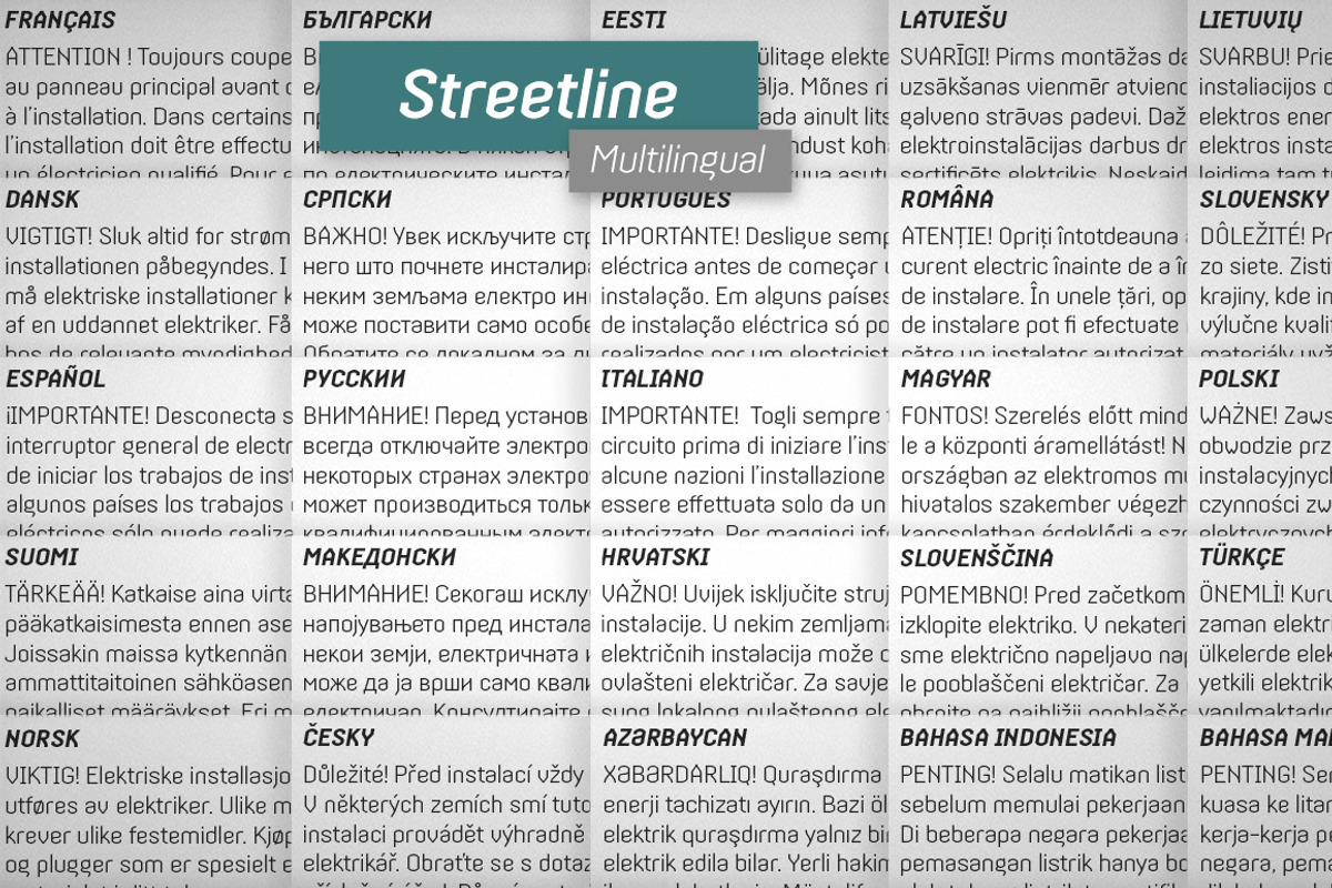 Streetline – 10 fonts, a Sans Serif Font by Green Type (Photo 9 of 9)