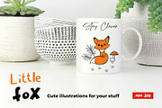 Little Brave Fox. Nursery poster kit, an Animal Illustration by Sopelkin (Thumbnail 3 of 5)