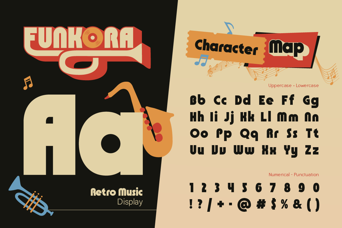 Funkora, a Sans Serif Font by Artisan Themes (Photo 2 of 11)