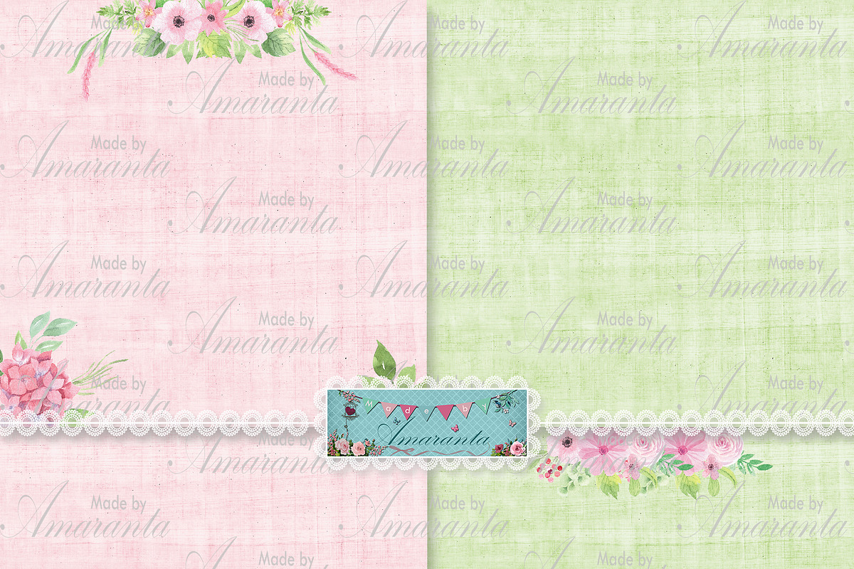 Âromes - Scenes, patterns & cutouts, a Pattern Graphic by MadeByAmaranta (Photo 4 of 5)