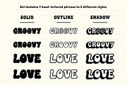 Psychedelic Retro Hippie Icons, a Solid Icon by BirDIY Design (Thumbnail 5 of 10)