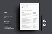 Resume/CV, a Resume Template by deviserpark (Thumbnail 2 of 6)