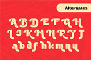 Garnisha - Retro Display Font, a Sans Serif Font by Rishsketch (Thumbnail 13 of 16)