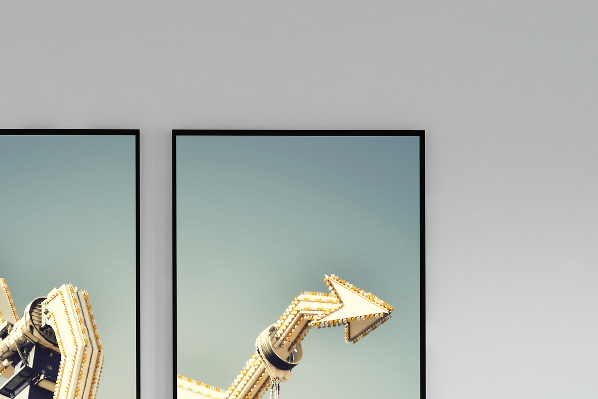 4 Frame mockup, a Presentation Template by Allstock