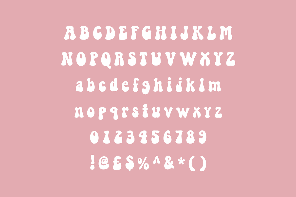 The best Sixties Hippie Font, a Sans Serif Font by Little Type Factory (Photo 4 of 12)