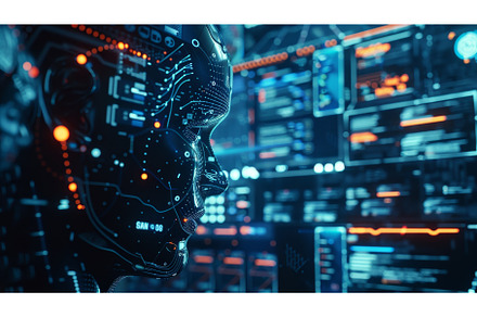 An algorithm that assists with AI, a Technology Photo by ZinetroN