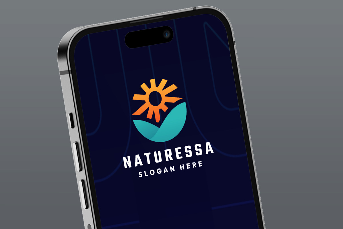Sun Nature Tech Logo, a Branding & Logo Template by Design_Planet (Photo 1 of 3)