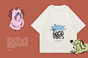 Dogs Being Dogs: 45 Illustrations, an Animal Illustration by Veyla (Thumbnail 10 of 12)