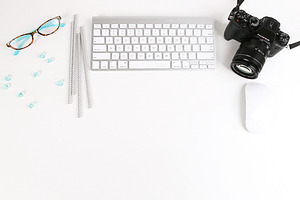 Styled Stock Mac Keyboard Camera