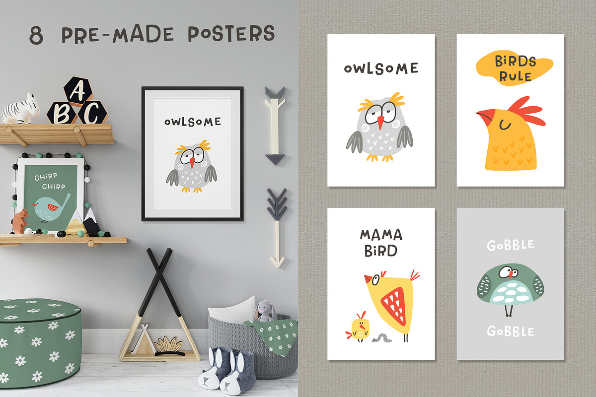 Funny birds collection, a Graphic by Murvin (Photo 11 of 12)