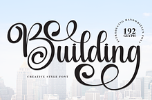 Building | Script Font