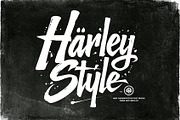 Harley Style (intro sale), a Font by HTLNS.co (Thumbnail 1 of 9)