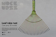 Leaf rake rust, an Object 3D Model by mockupzz (Thumbnail 1 of 8)