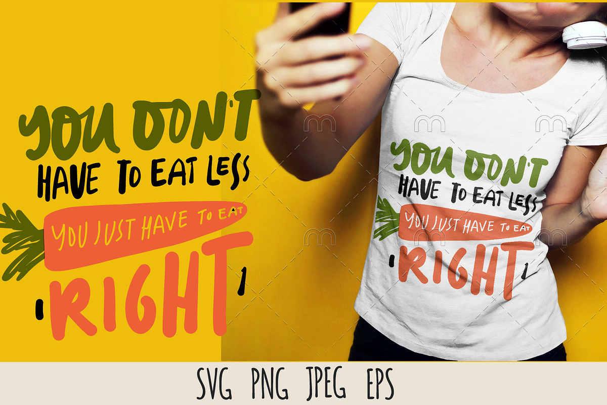 Eat plants collection, a Healthcare Illustration by Veronika M (Photo 4 of 7)