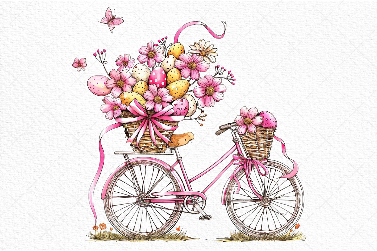 Whimsical Easter Clipart Png, an Illustration by Craft Nest (Photo 10 of 11)