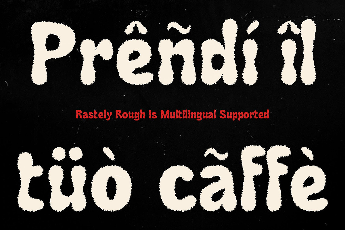 Rastely Rough, a Sans Serif Font by Craft Supply Co. (Photo 6 of 8)