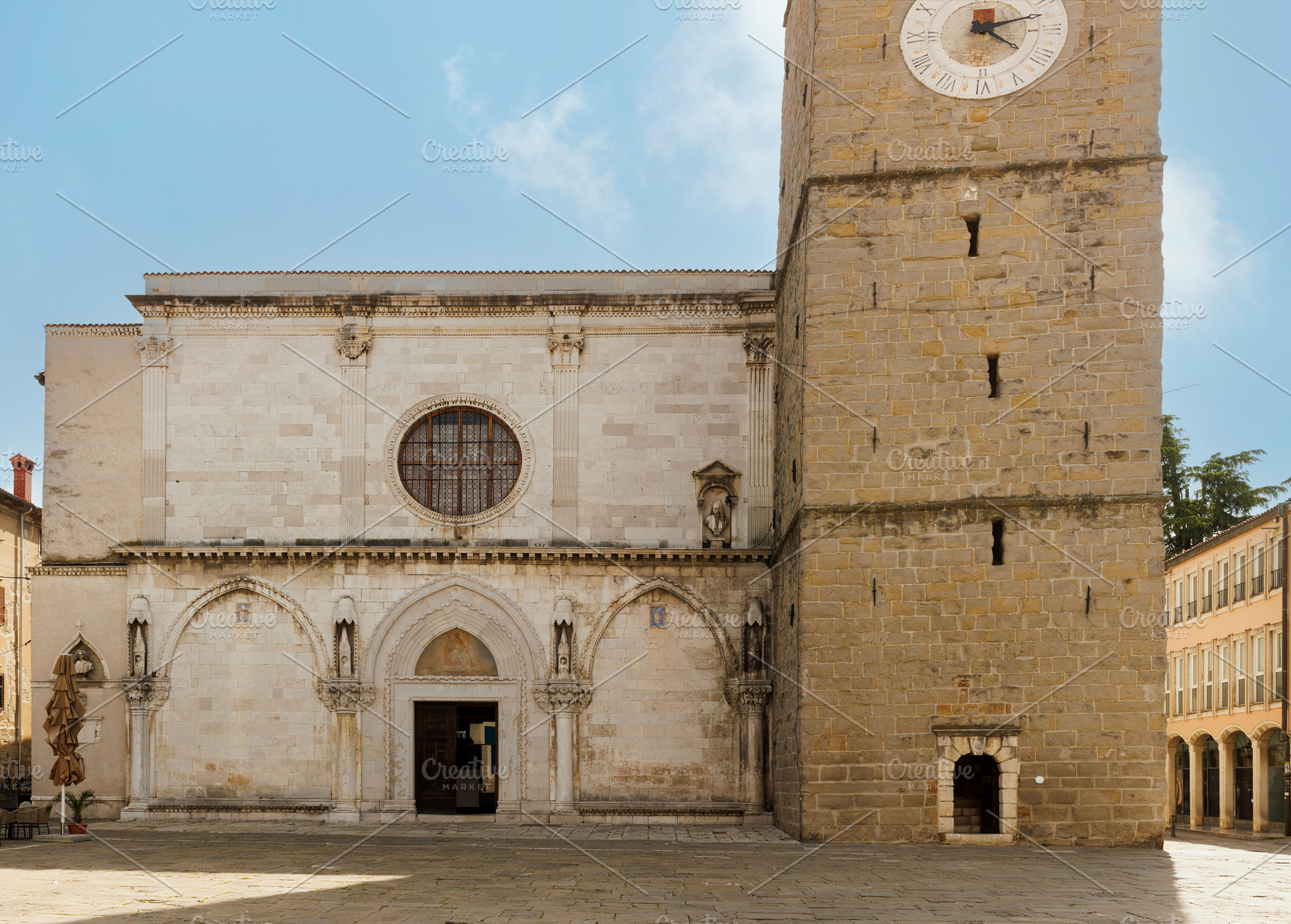 The Cathedral of the Assumption of the Blessed Virgin Mary, Koper, Slovenia, an Architecture Photo by Bepslabor