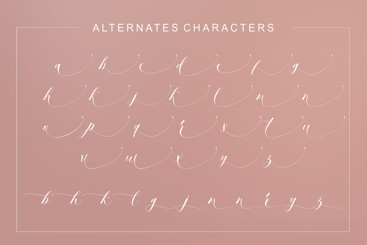 Ambition Bright, a Script Font by Artic Type (Photo 9 of 9)