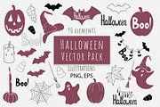 Halloween 3-in-1 Bundle, a Seasonal Illustration by Mari_Caliart (Thumbnail 4 of 23)