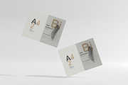 A4 Size Bi-Fold Brochure Mockup, a Print Template by pmvch (Thumbnail 13 of 20)