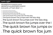 LORIN - Clean Geometric Font Family, a Sans Serif Font by Designova® (Thumbnail 6 of 9)