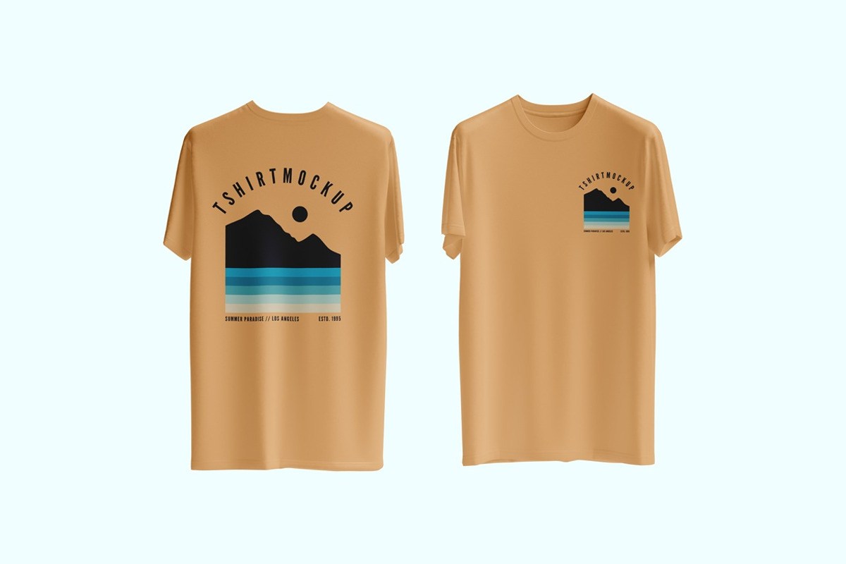 T-Shirt Mockup, a Shirt Mockup by PixelPiknik (Photo 4 of 6)