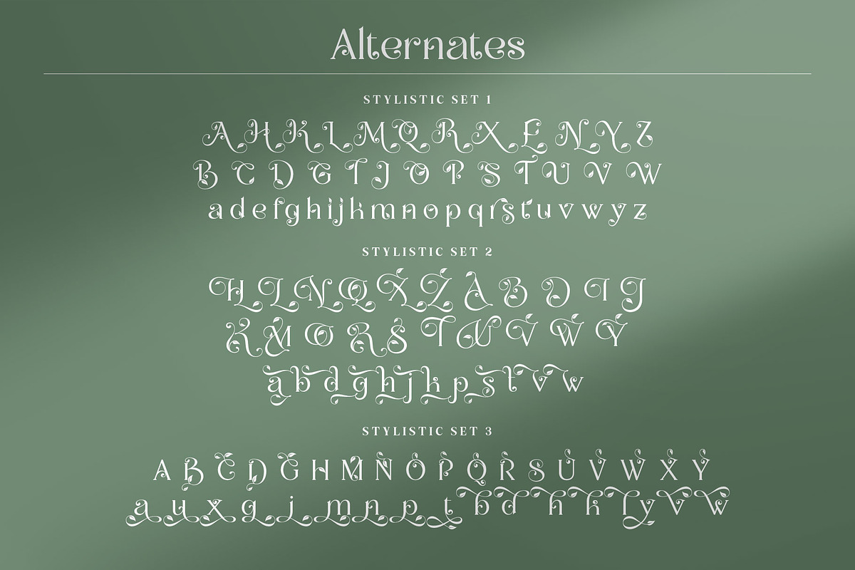The Moot Jungle Nature Typeface, a Serif Font by alit design (Photo 7 of 15)