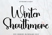 Winter Shouthmore, a Handwritten Font by FreshTypeINK (Thumbnail 1 of 8)