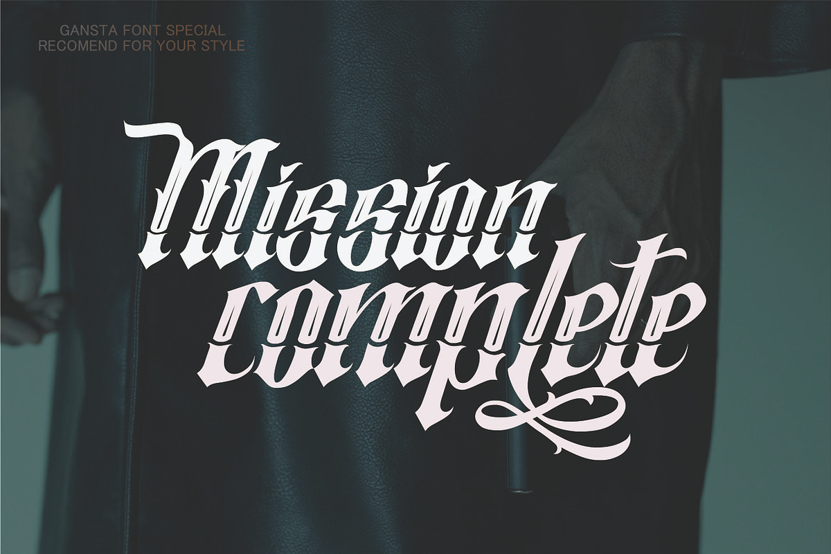 Konstan Tatto Font, a Blackletter Font by Flawless And Co (Photo 5 of 12)