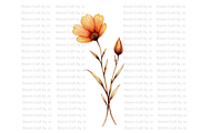 Rust Colored Wildflowers, a Decorative Illustration by Bloom Craft Creations (Thumbnail 3 of 10)