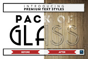 Glass #1 - 16 Text Styles, a Layer Style Add-On by Jonas Stensgaard (Thumbnail 18 of 19)