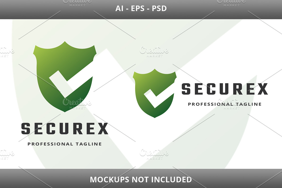 Secure Check Logo, a Branding & Logo Template by Design_Planet