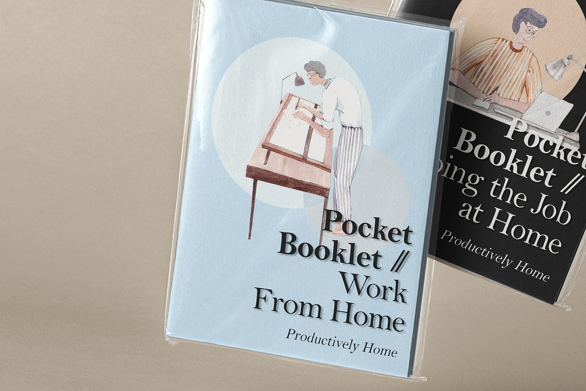 Work from Home with people concept, a Person Illustration by CreativeValuation (Photo 5 of 13)